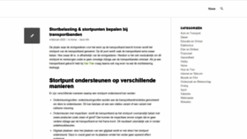 What Biologischbuitenland.nl website looked like in 2020 (4 years ago)