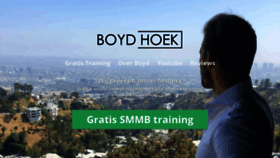 What Boyd-hoek.nl website looked like in 2020 (4 years ago)