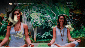 What Blooming-lotus-yoga.com website looked like in 2020 (4 years ago)
