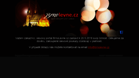 What Brnolevne.cz website looked like in 2020 (4 years ago)