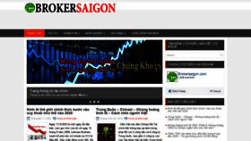 What Brokersaigon.com website looked like in 2020 (4 years ago)