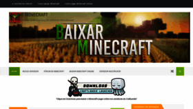 What Baixarminecraft.com.br website looked like in 2020 (4 years ago)
