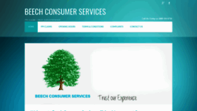 What Beechconsumerservices.co.uk website looked like in 2020 (4 years ago)