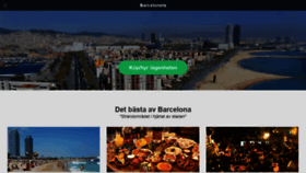What Barceloneta.se website looked like in 2020 (4 years ago)