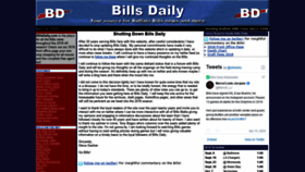 What Billsdaily.com website looked like in 2020 (4 years ago)