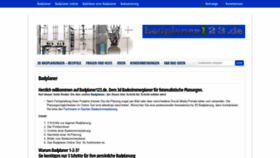 What Badplaner123.de website looked like in 2020 (4 years ago)