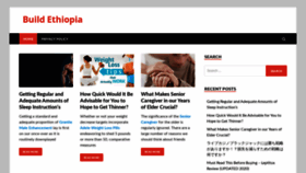 What Buildethiopia.org website looked like in 2020 (4 years ago)
