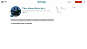 What Braindary.hubpages.com website looked like in 2020 (4 years ago)