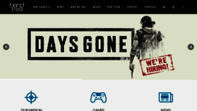 What Bendstudio.com website looked like in 2020 (5 years ago)