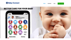 What Baby-connect.com website looked like in 2020 (4 years ago)