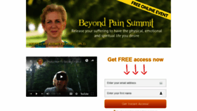What Beyondpainsummit.com website looked like in 2020 (4 years ago)