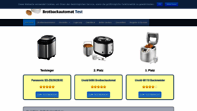 What Brotbackautomattest.org website looked like in 2020 (4 years ago)