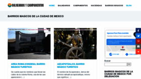 What Barriosmagicos.com.mx website looked like in 2020 (4 years ago)