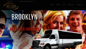 What Brooklynprompartybus.com website looked like in 2020 (4 years ago)