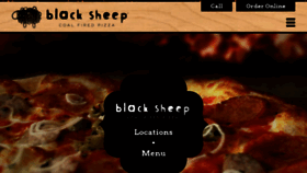 What Blacksheeppizza.com website looked like in 2020 (4 years ago)