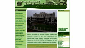 What Biserwp.edu.pk website looked like in 2020 (4 years ago)
