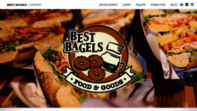 What Bestbagels.fr website looked like in 2020 (4 years ago)