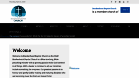 What Brackenhurstbaptist.co.za website looked like in 2020 (4 years ago)
