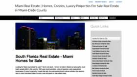 What Buymiamirealestatetoday.com website looked like in 2020 (4 years ago)
