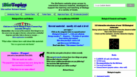 What Biotopics.co.uk website looked like in 2020 (3 years ago)