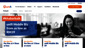 What Biz.unifi.com.my website looked like in 2020 (4 years ago)