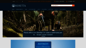 What Beretta.it website looked like in 2020 (4 years ago)