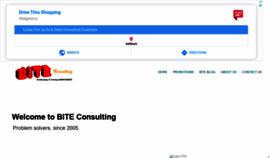 What Biteconsulting.co.za website looked like in 2020 (3 years ago)