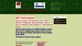 What Bsktechnologies.com website looked like in 2020 (4 years ago)