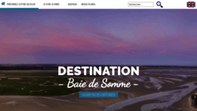 What Baiedesomme.fr website looked like in 2020 (3 years ago)