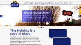 What Burnabyheights.com website looked like in 2020 (4 years ago)