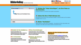 What Bilder4ebay.de website looked like in 2020 (4 years ago)
