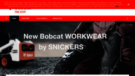 What Bobcat-shop.com website looked like in 2020 (4 years ago)