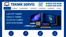 What Bursabilgisayarservisi.com website looked like in 2020 (4 years ago)