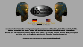 What Bb-antiken.de website looked like in 2020 (4 years ago)