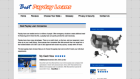 What Bestpaydayloans.info website looked like in 2020 (4 years ago)