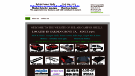 What Belairshells.com website looked like in 2020 (4 years ago)