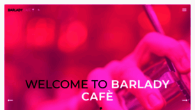 What Barlady.it website looked like in 2020 (4 years ago)