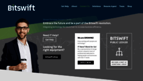 What Bitswift.tech website looked like in 2020 (3 years ago)