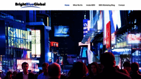 What Brightblueglobal.com website looked like in 2020 (4 years ago)