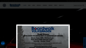 What Boardwalkvolkswagen.com website looked like in 2020 (3 years ago)