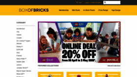 What Boxofbricks.com.my website looked like in 2020 (4 years ago)