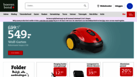 What Boerenbond.nl website looked like in 2020 (5 years ago)