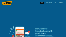 What Blowupthephone.com website looked like in 2020 (4 years ago)