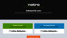 What Bebeportal.com website looked like in 2020 (4 years ago)