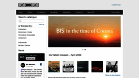 What Bis.se website looked like in 2020 (4 years ago)