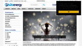 What B2cenergy.de website looked like in 2020 (4 years ago)