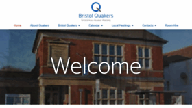 What Bristolquakers.org.uk website looked like in 2020 (4 years ago)