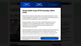 What Biznes.gazetaprawna.pl website looked like in 2020 (3 years ago)