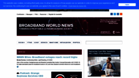 What Broadbandworldnews.com website looked like in 2020 (3 years ago)
