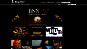 What Bingenow.com website looked like in 2020 (4 years ago)